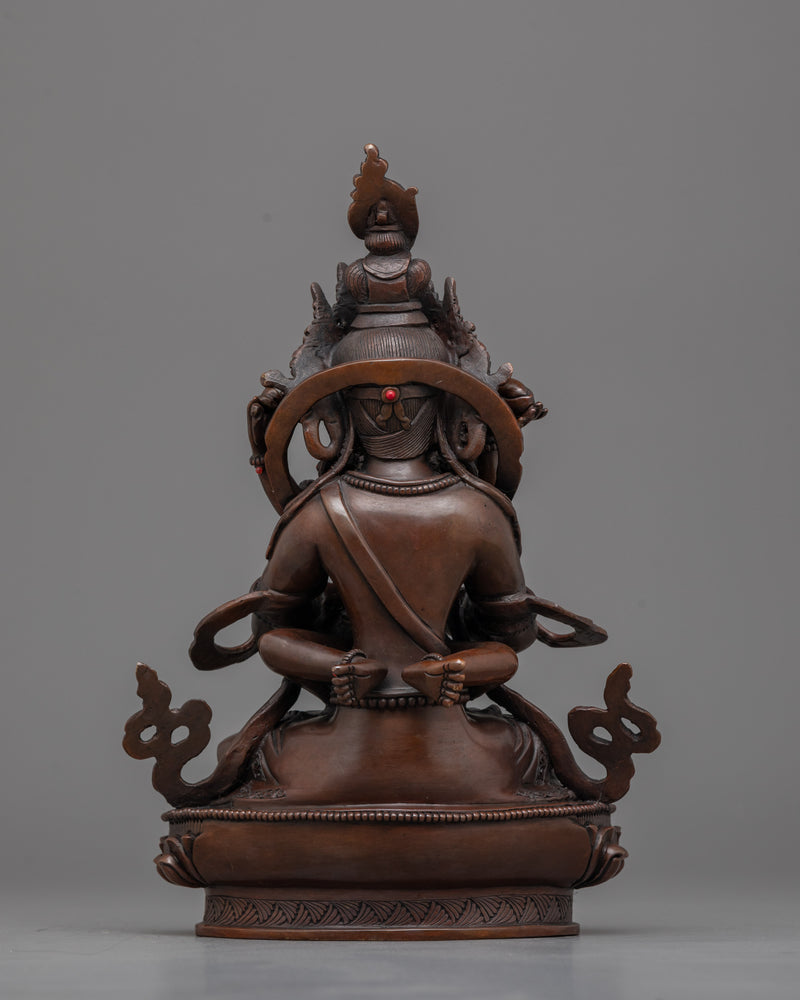 Vajradhara Yab-Yum Statue | Embodiment of Spiritual Union