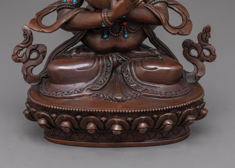 Vajradhara Yab-Yum Statue | Embodiment of Spiritual Union