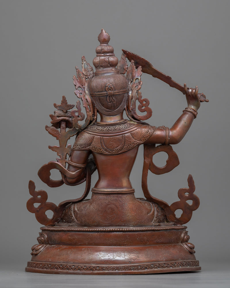 Knowledge Deity Manjushri Statue | Embodiment of Wisdom and intelligence