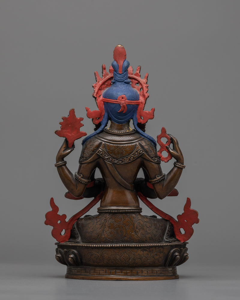 Compassion Chenrezig Statue | Embodiment of Kindness and Mercy