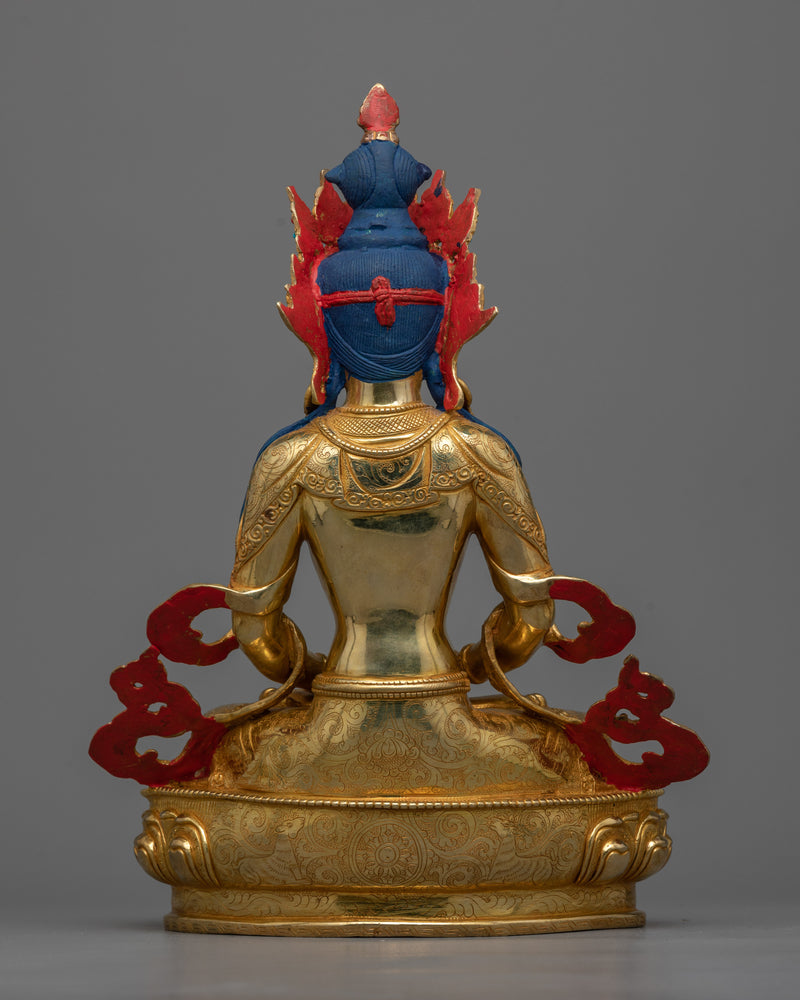 Longevity Deity Amitayus Statue | Essence of Eternal Life