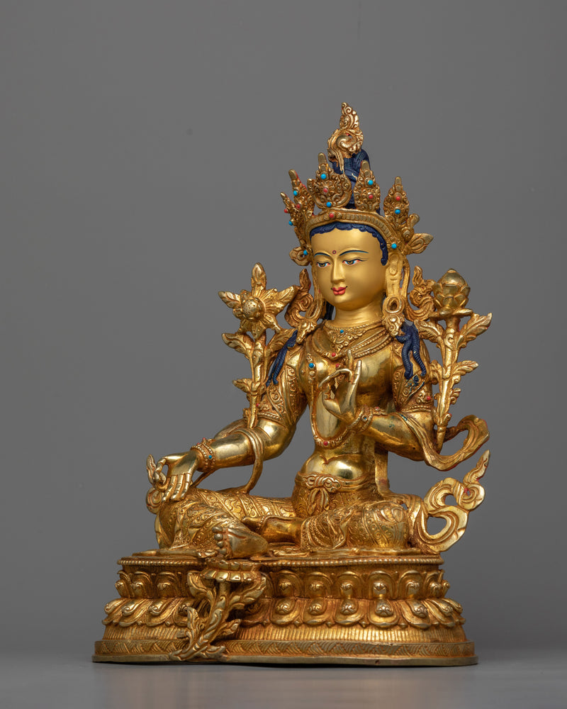 the-green-tara-sculpture