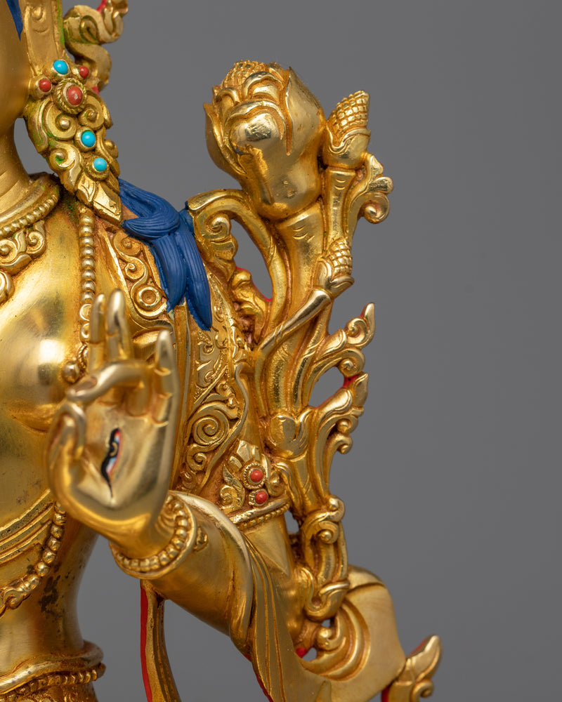 White Sita Tara Sculpture | Radiance of Healing and Protection