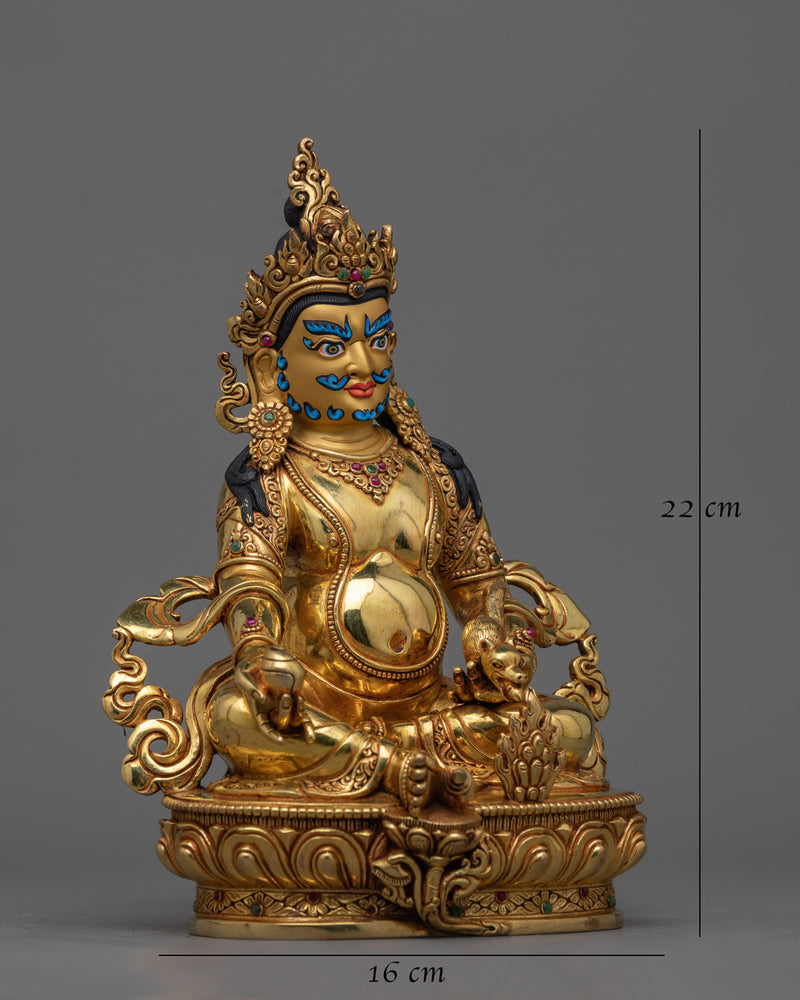 Dzambhala Fortune Deity Statue | Symbol of Wealth and Prosperity