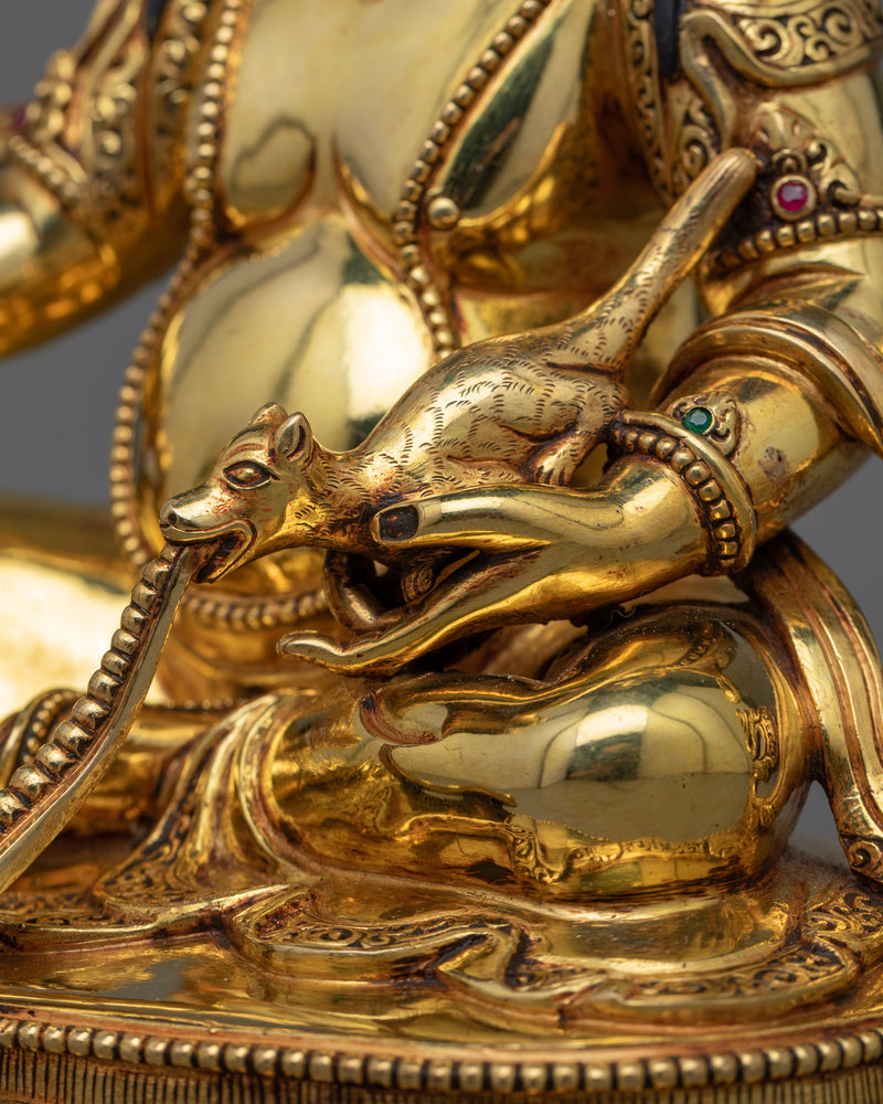 God of Fortune Dzambhala Statue | Mastery of Prosperity and Abundance