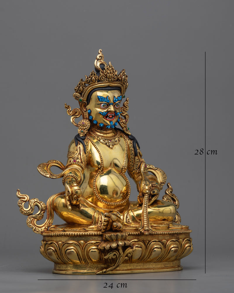 God of Fortune Dzambhala Statue | Mastery of Prosperity and Abundance