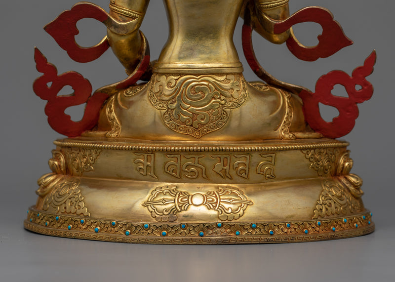 Bodisattva Vajrasattva Statue | Symbol of Spiritual Purity