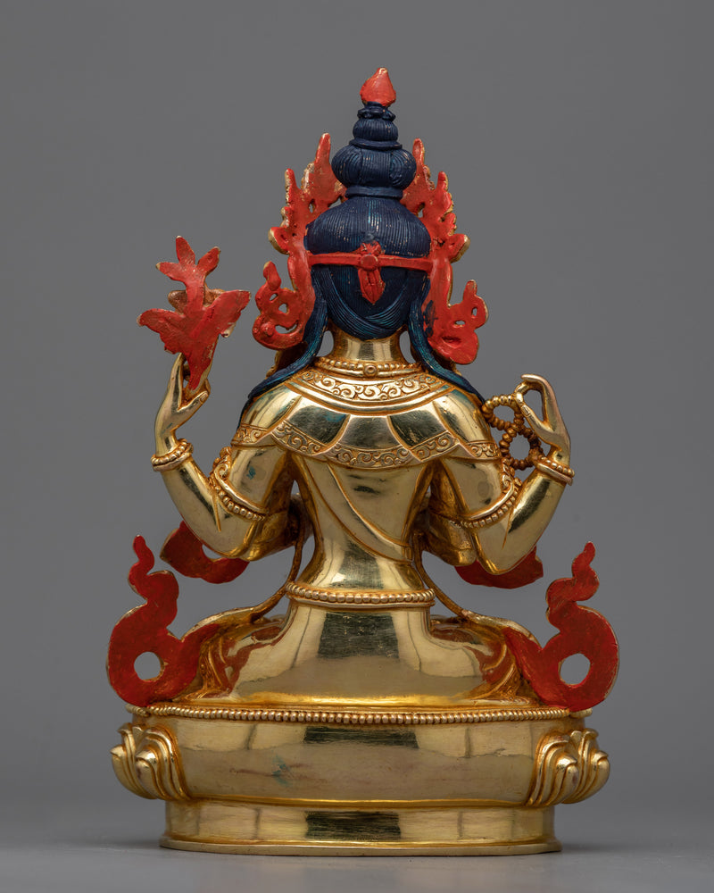 Merciful Deity Chenrezig Statue | Symbol of Compassion and Kindness