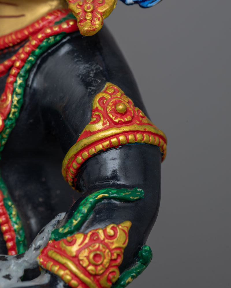 Black Zambhala Statue | Symbol of Prosperity and Wealth