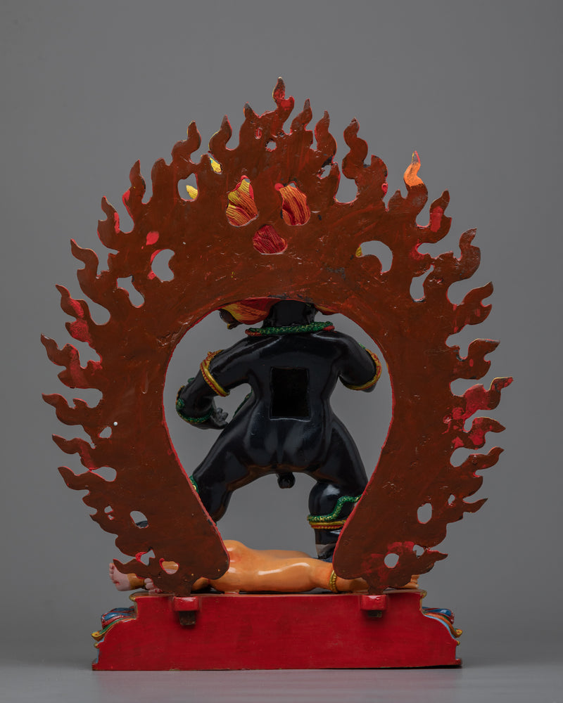 Black Zambhala Statue | Symbol of Prosperity and Wealth