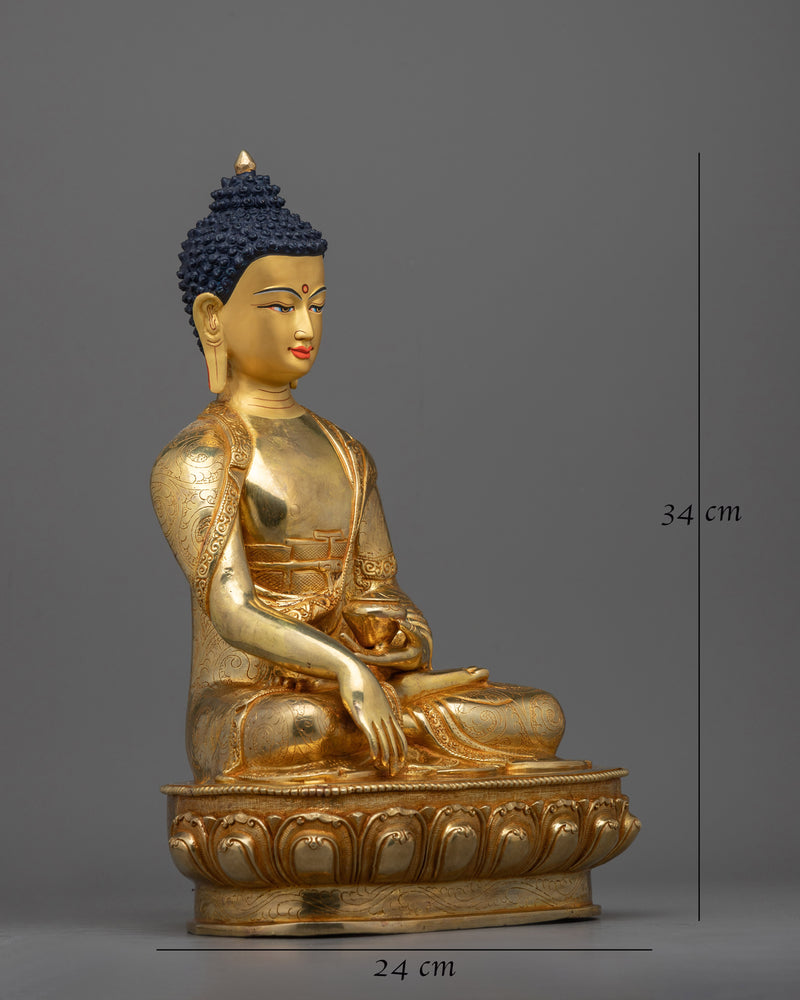 The Sage Shakyamuni Buddha Statue | Radiating Tranquility and Wisdom