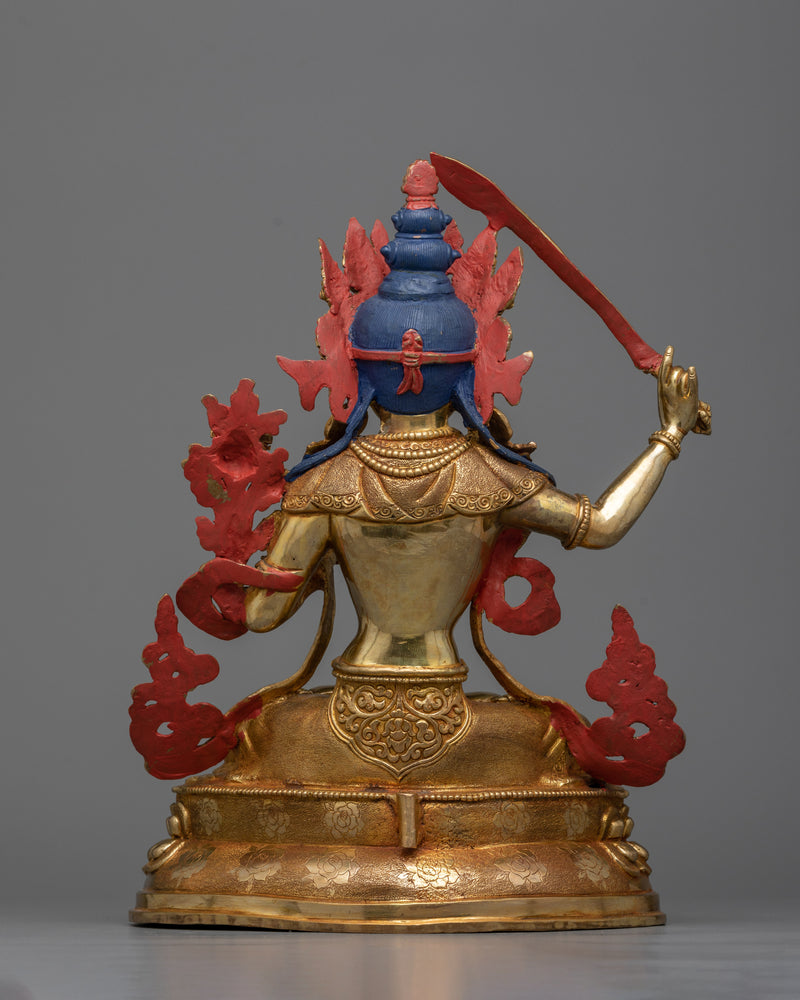 Shree Manjughosa Statue | Embodying Divine Wisdom and Compassion