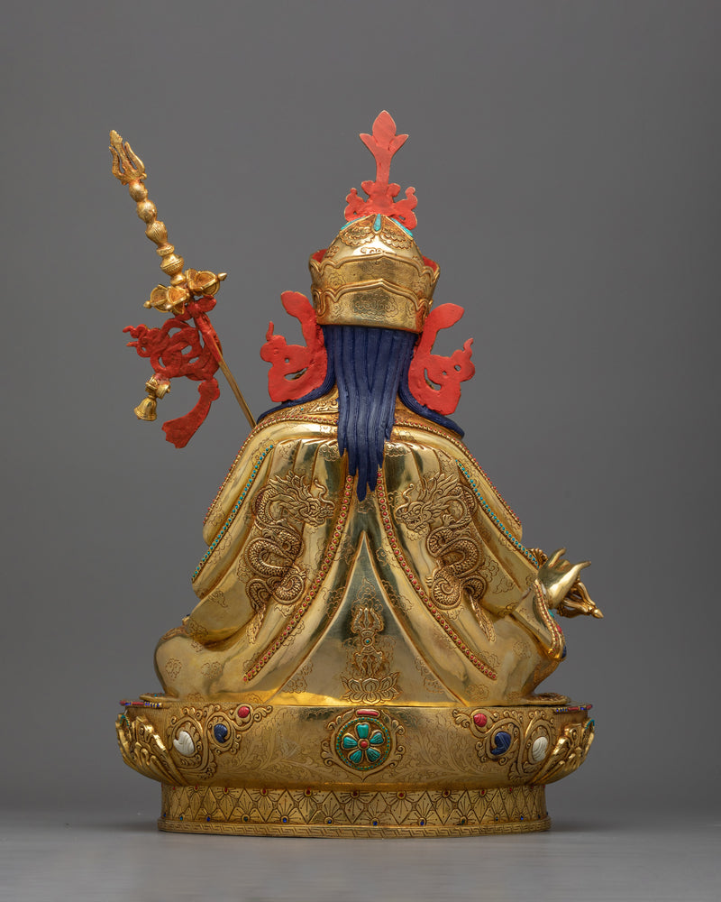 Padma Guru Rinpoche Statue | Radiating Spiritual Grace and Wisdom