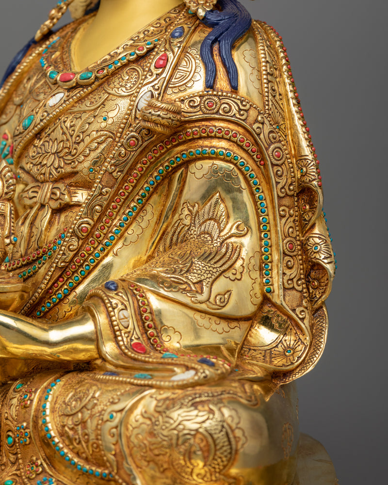 Padma Guru Rinpoche Statue | Radiating Spiritual Grace and Wisdom