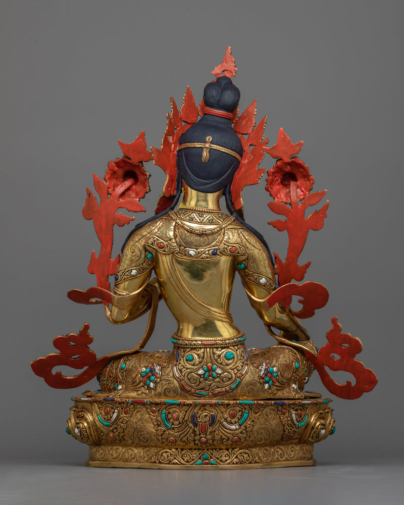 The Presence of Buddhist Syamatara Statue | Radiating Divine Compassion and Protection