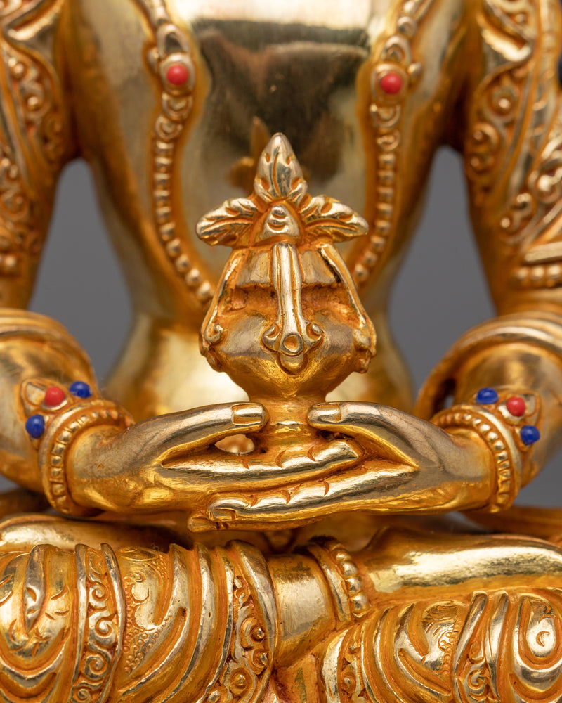 The Immortal Buddha Amitayus Statue | Radiating Eternal Life and Wisdom