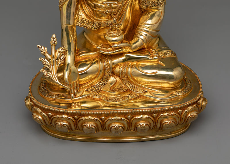 The Buddhist Healing Buddha Statue | Radiating Compassion and Spiritual Wellness