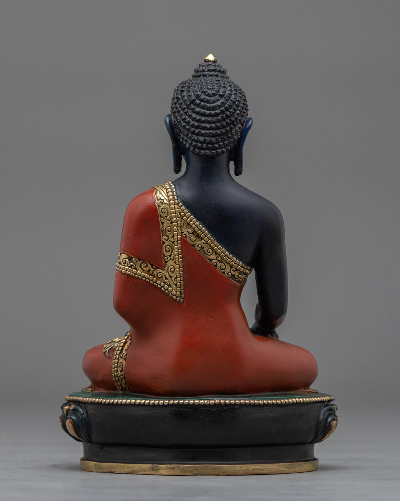 The Sapphire Shakyamuni Buddha Statue | A Beacon of Serenity and Enlightenment