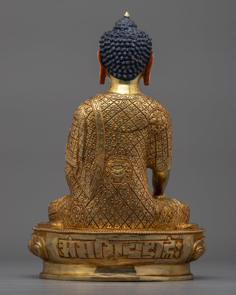 The Enlightened Presence of Shakyamuni Budha sculpture | A Symbol of Spiritual Awakening