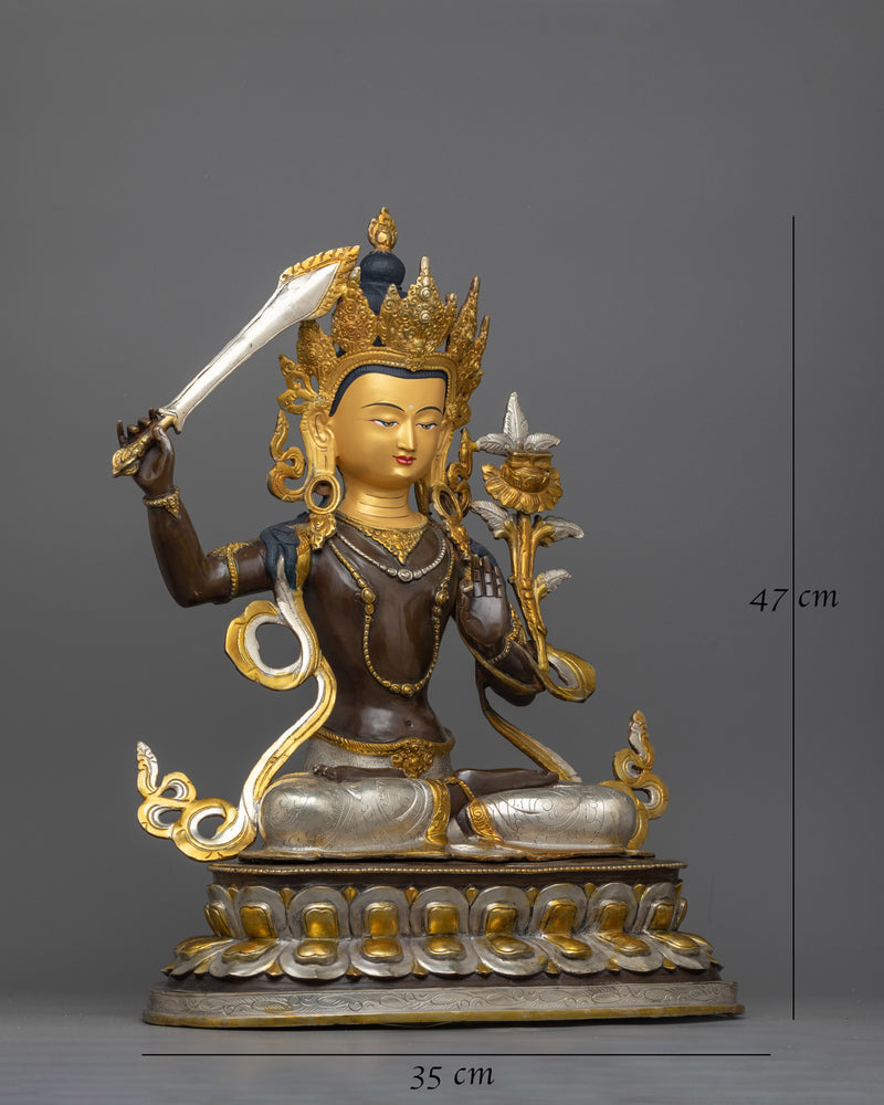 The Knowledge Deity Manjushri | Embodiment of Wisdom and Enlightenment