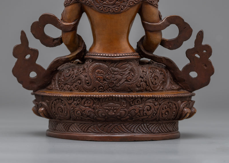 Longevity Buddhah Amitayus Statue | Embrace Spiritual Vitality and Eternal Wisdom