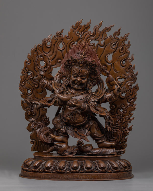 six-armed-mahakala-statue