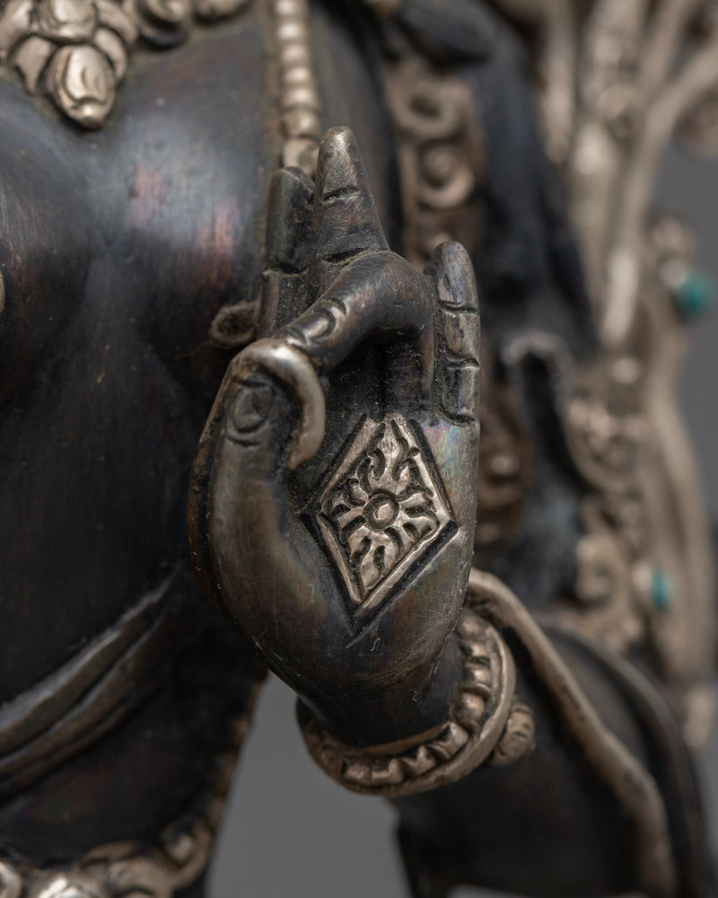 Green Tara Oxidized Figurine | Embrace the Divine Feminine Energy