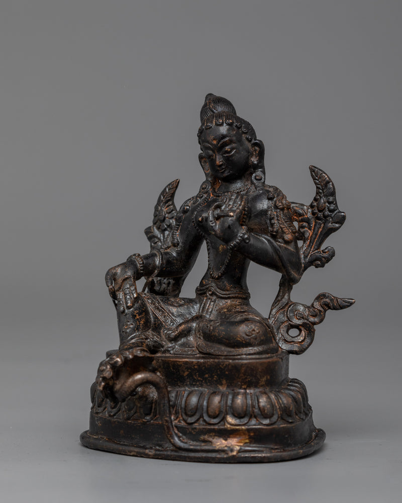 green-tara-antique-figurine