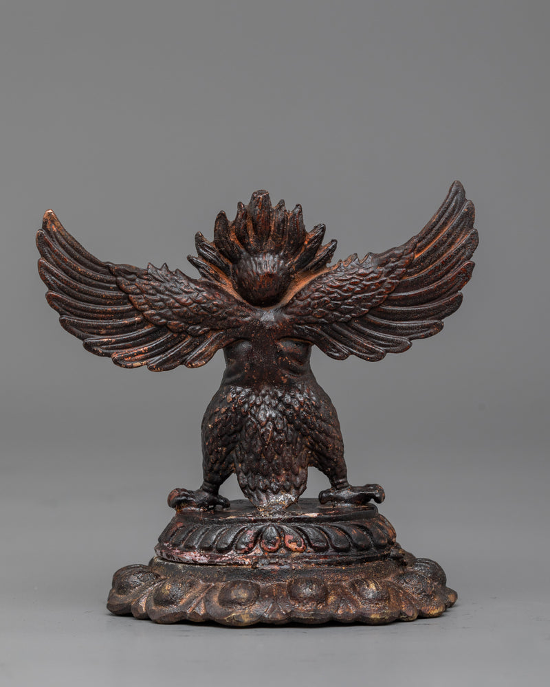 Garuda Antique Figurine | Majestic Guardian of the Skies