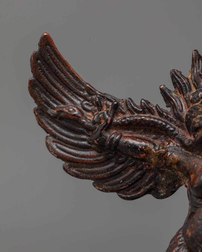 Garuda Antique Figurine | Majestic Guardian of the Skies