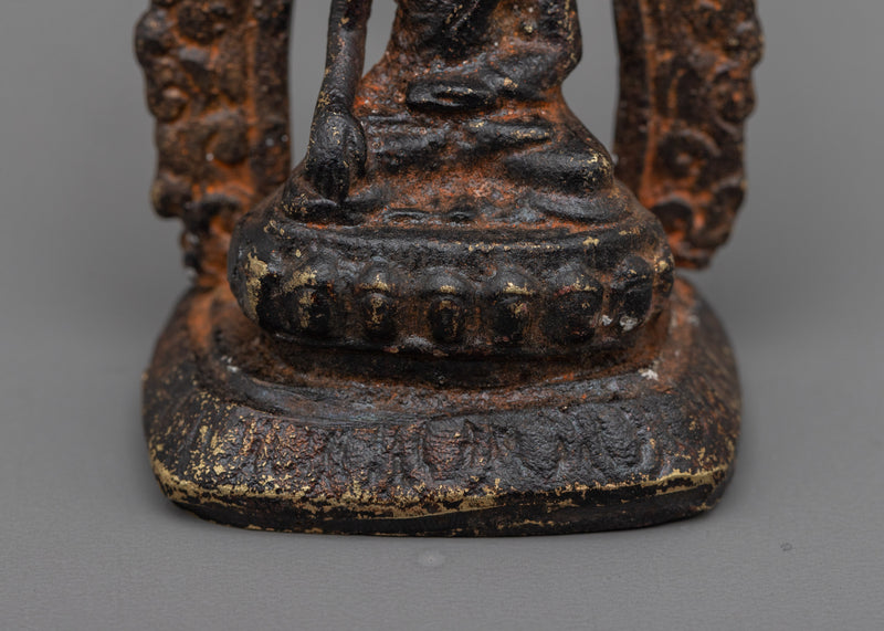 Antique Shakyamuni Buddha Figurine | A Revered Relic of Spiritual Wisdom