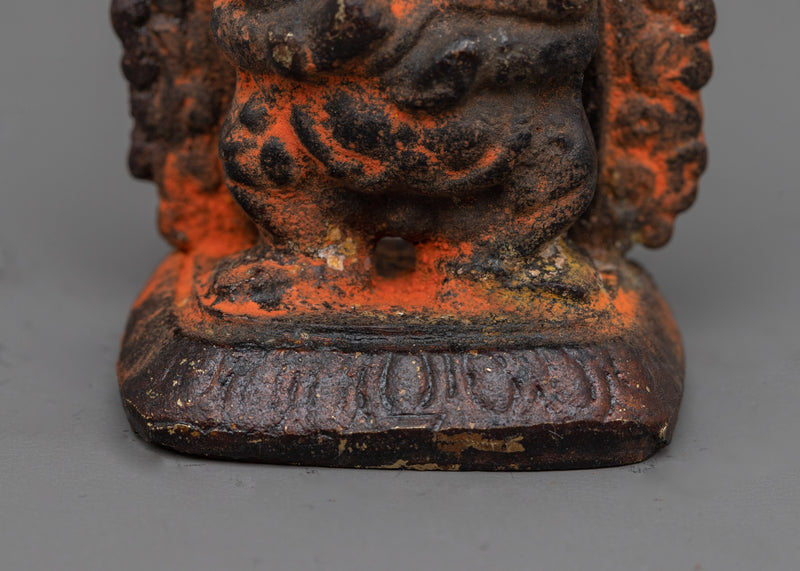 Mahakala Antique Statue | Embrace the Power of Divine Protection