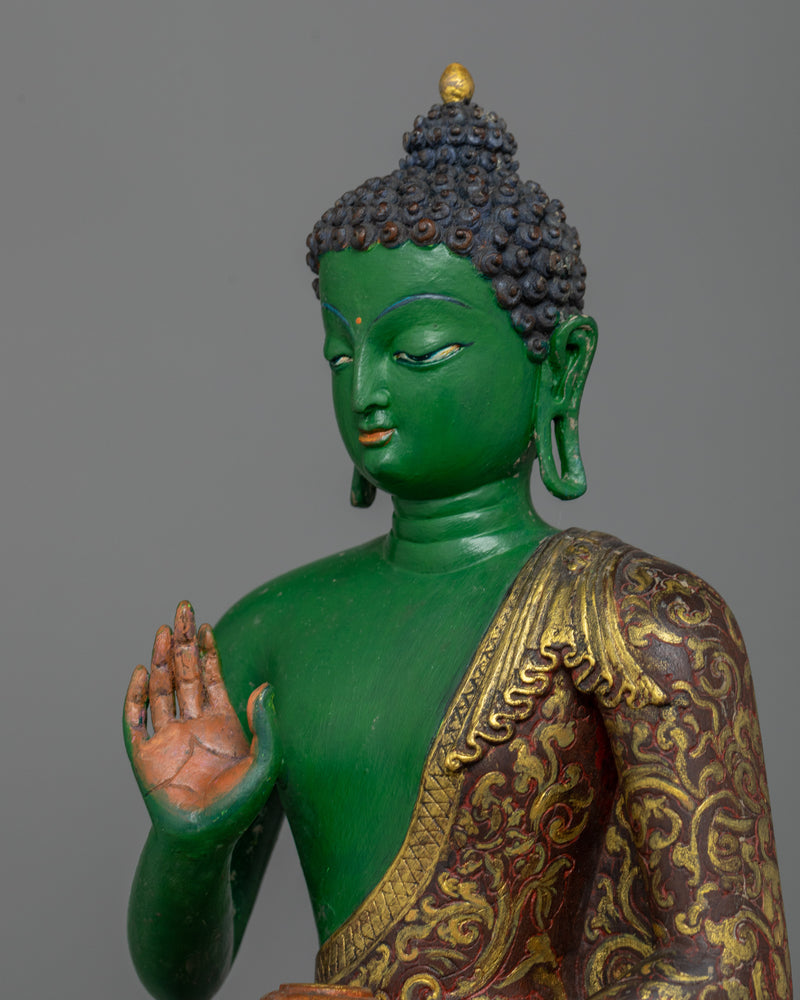 Amoghasiddhi Buddha Statue | Exemplifying Fearlessness and Accomplishment