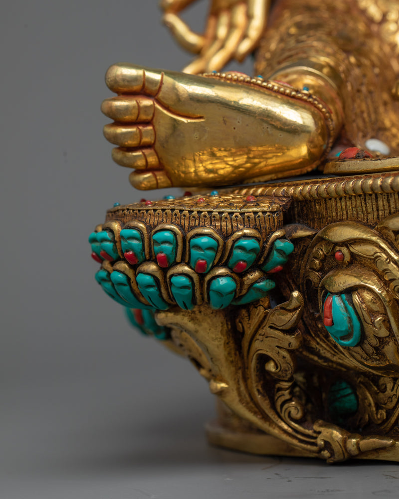 Green Tara Figurine | Radiant Symbol of Compassion