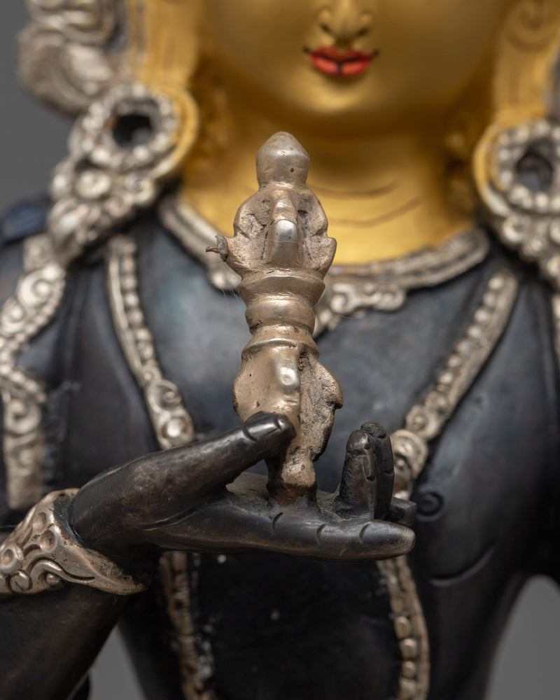 Enchanting Vajrasattva Bodhisattva Sculpture | A Nepalese Masterpiece