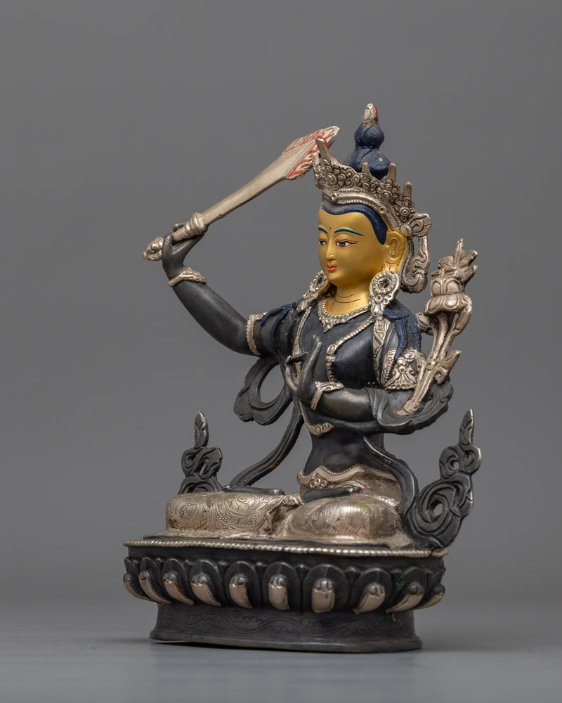 manjushri-bodhisattva-statue from-nepal