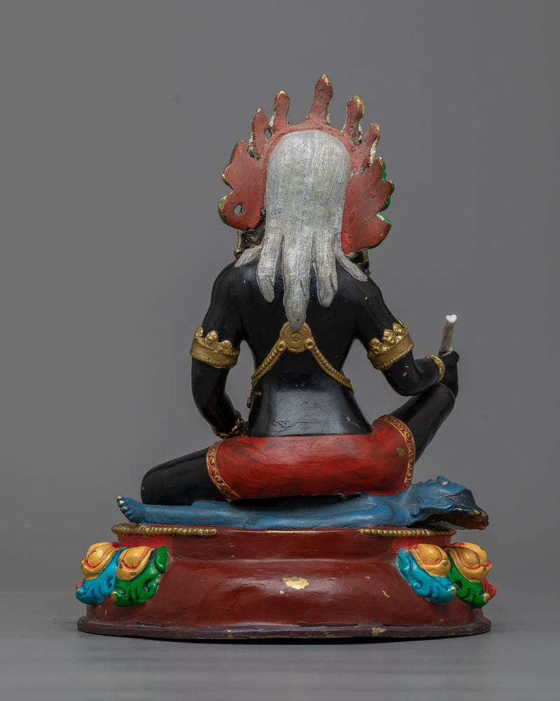 Fierce Brahmanrupa Mahakala Statue | Authentic Nepalese Craft