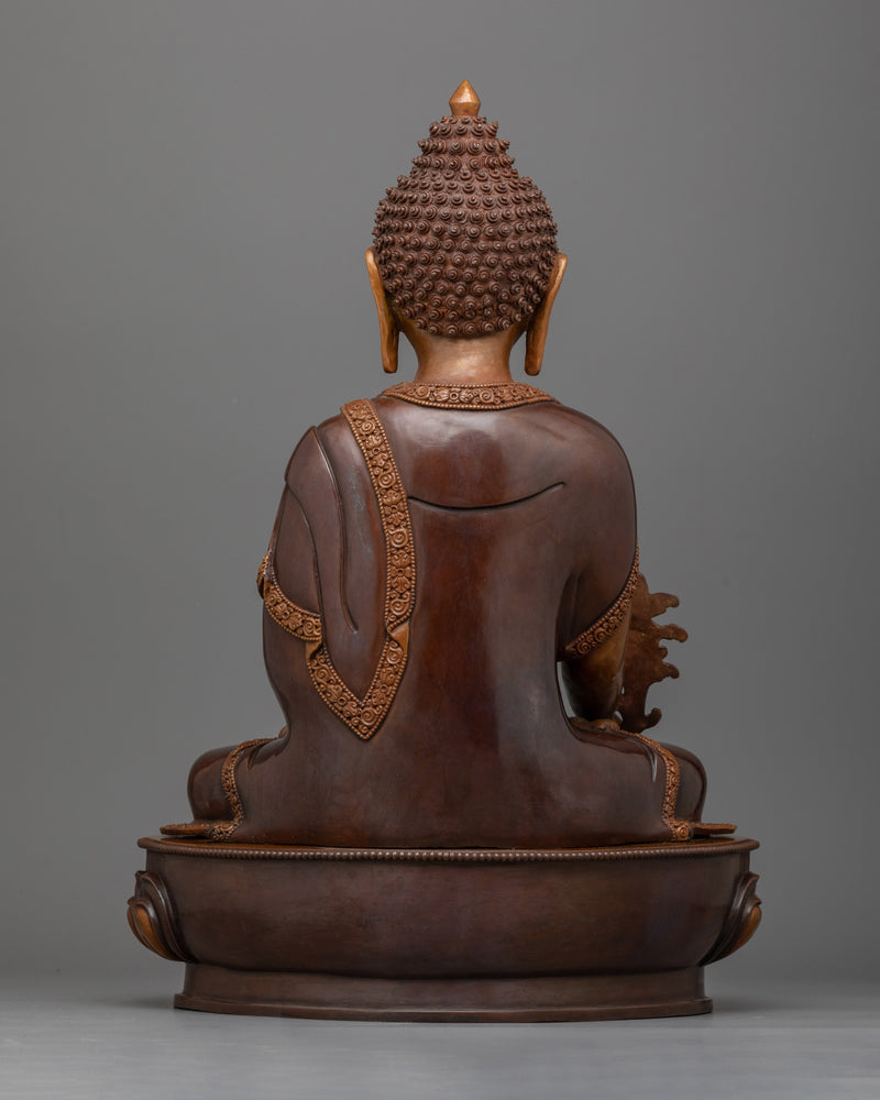 Healing Medicine Sangay Statue | Oxidized Copper Artistry