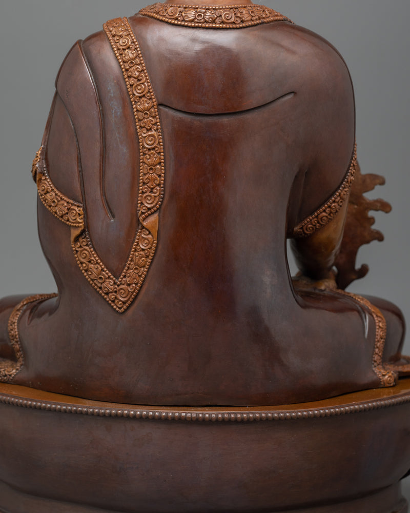 Healing Medicine Sangay Statue | Oxidized Copper Artistry