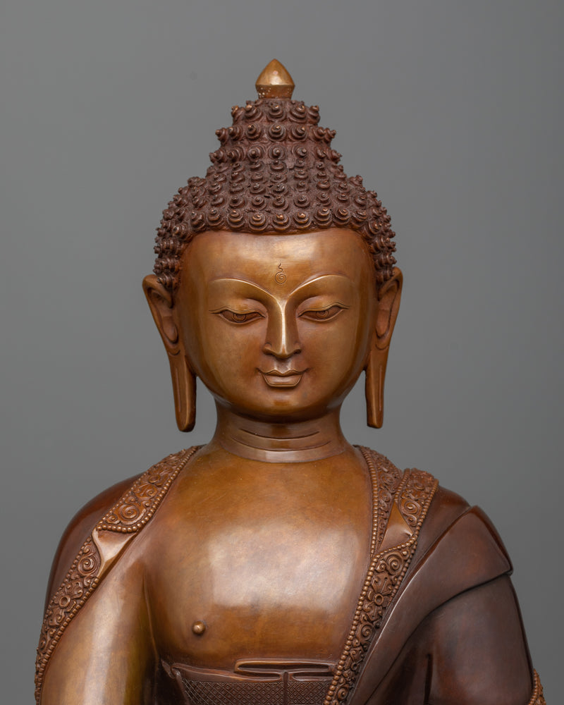 shakyamuni-buddha-oxidized-sculpture-for altar 