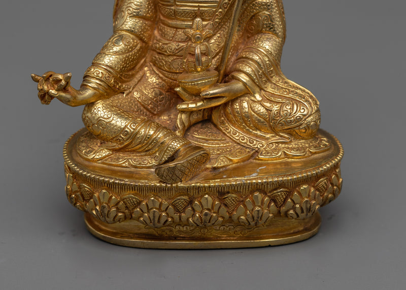 Lotus Born Master Guru Rinpoche Statue | Traditionally Hand-crafted Sculpture