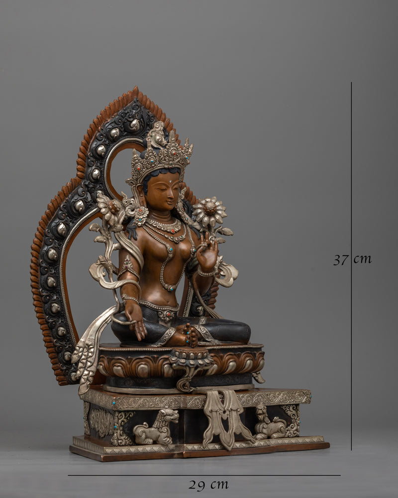 lady-green-tara-sculpture