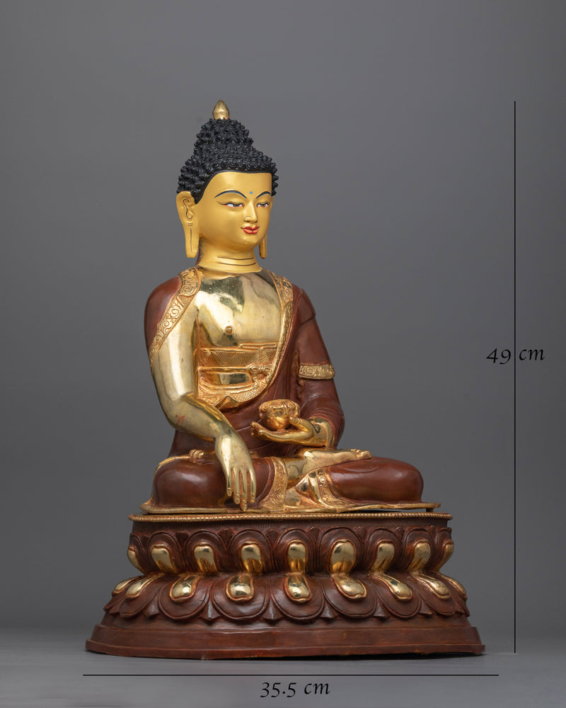 Shakyamuni Buddha for Altar Statue | Symbol of Enlightenment