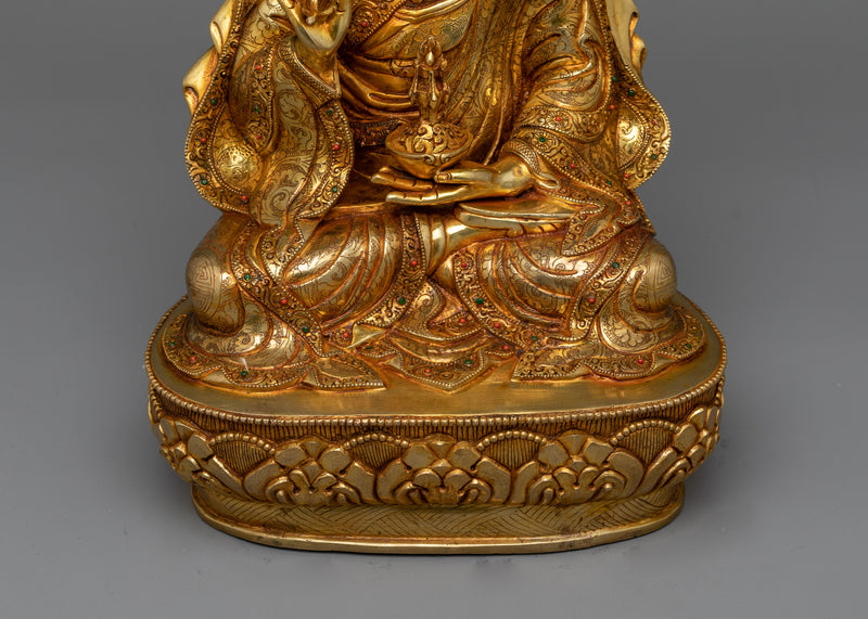 Tantric Deva Guru Rinpoche Statue | Enlightened Master of Tantric Wisdom