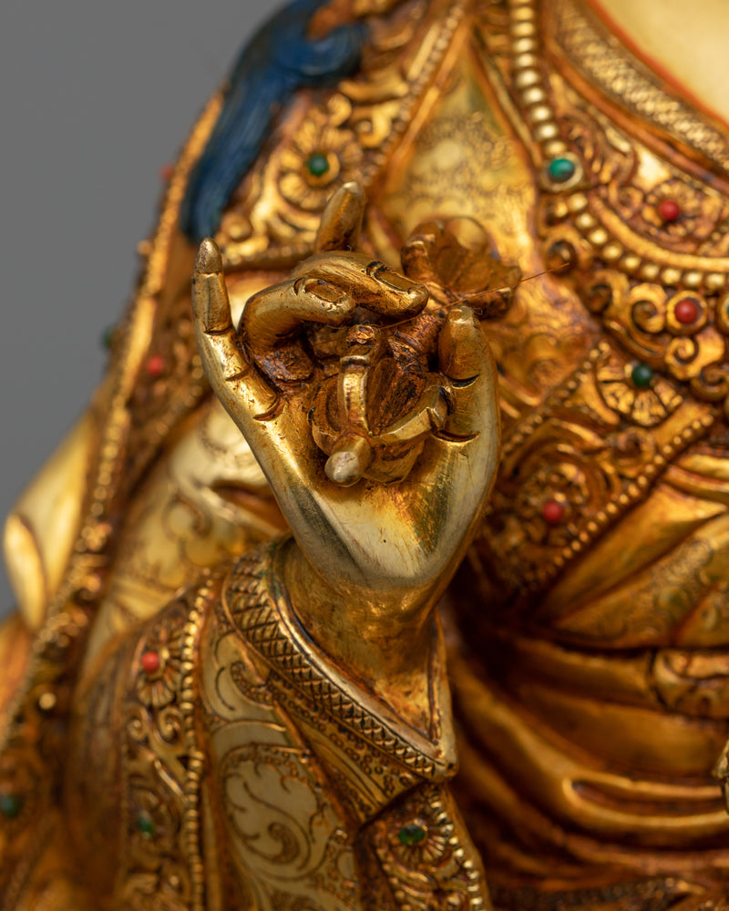 Tantric Deva Guru Rinpoche Statue | Enlightened Master of Tantric Wisdom