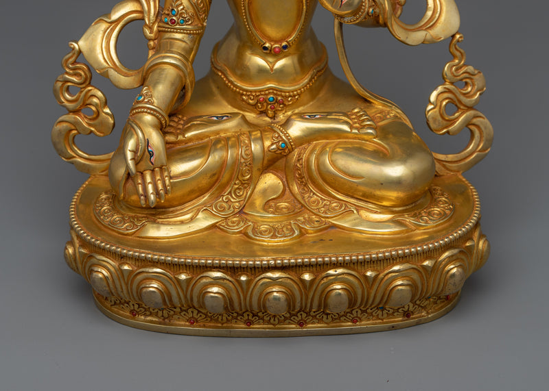 Sita Tara Goddess Statue | Radiant Symbol of Enlightenment