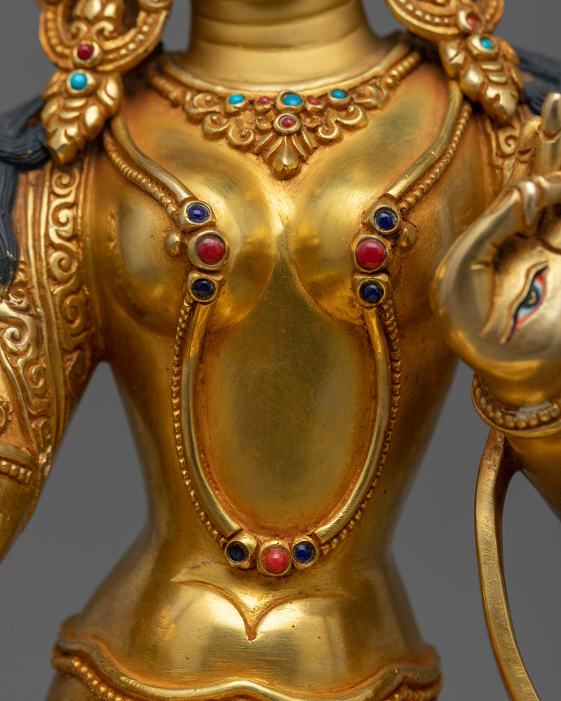 Sita Tara Goddess Statue | Radiant Symbol of Enlightenment