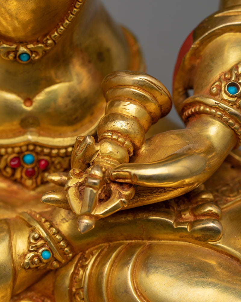 Vajrasattva Purity Deity Statue | Embodiment of Spiritual Cleansing