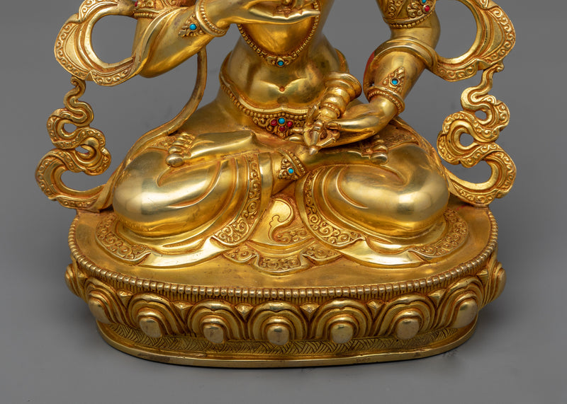 Vajrasattva Purity Deity Statue | Embodiment of Spiritual Cleansing