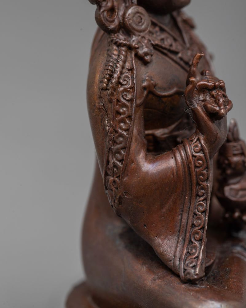 Guru Rinpoche Miniature Figure | Essence of Spiritual Mastery